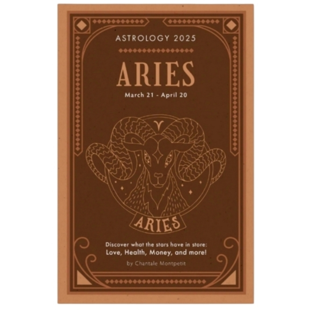 Astrology‎ Anual Guide 2025 Aries Love, Health, Money Horoscope Paperback Book